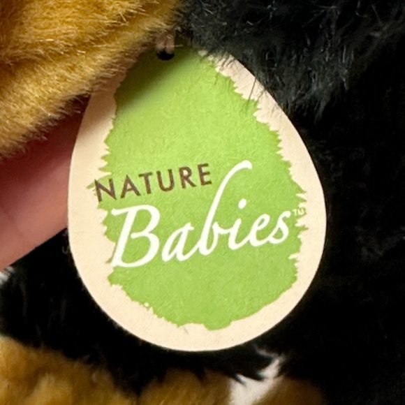 Aurora Nature Babies Dachshund Realistic Stuffed Animal Plush 13 inch Black Dog - Picture 6 of 7